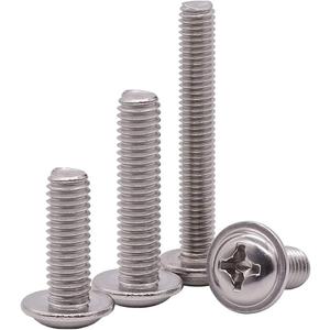 2 x 50Pcs Metric M4 x 22mm Knobs Screws for Chinese Konbs Pulls Handles, 22mm Length Washer Head Bolts Phillips Drive PWM Machine Screws for Metric M4 Hole Cabinet Door Drawer Handles (M4 x 22mm, 50 Pcs)