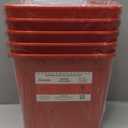 Alcedo Sharps Container for Home Use 2 Gallon (5Pack), Biohazard Needle and Syringe Disposal, Professional Medical Grade