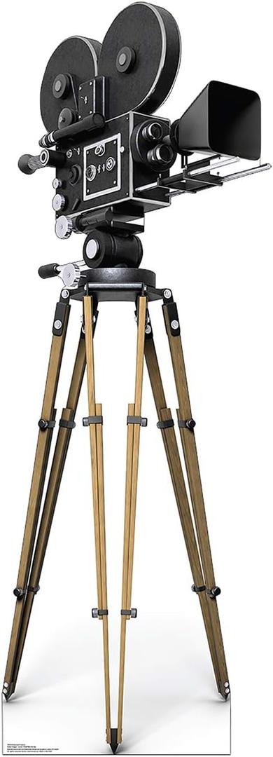 Advanced Graphics Hollywood Camera Life Size Cardboard Cutout Standup