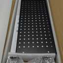 Monitor Stand Riser, 24 Inch Computer Monitor Stand for Desk, 2-Tier Wood Desk Shelf Organizer with Storage, Desktop Stand for Laptop/Screen/PC/Printer, Ergonomic Home Office Monitor Stand (Black Walnut)