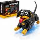 Dachshund Dog Building Blocks Set 889PCS  Movable Ears, Legs & Wagging Tail | Realistic Collectible Model | Creative STEM Toy for Adults & Kids