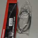 A-Premium Front Driver or Passenger Brake Hydraulic Hose Compatible with Mitsubishi Models - Lancer 2002 2003 2004 2005 2006 2.0L 2.4L Naturally Aspirated - Replace# MR407889