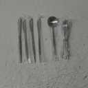 Bettlife Matte Silver Silverware Set, Stainless Steel Satin Finish, Flatware Cutlery Set for 9, 4 Knifes, 4 Forks, One Spoon