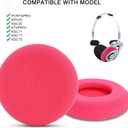GVOEARS Replacement Earpads Cushion for Koss Portapro Headphones 2 Pairs (Rose+Black)