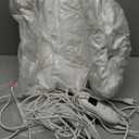 Heated Mattress Pad King Size, Electric Mattress Pad Cover w/Dual Control 8 Heating Settings, Bed Warmer w/ 4 Auto Shut Off Settings, UL Certified, Deep Pocket, Machine Washable, White