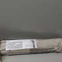 No Tools No Drill Cordless Roman Shades for Indoor Windows 100% Blackout, for Window Size 35" W 64" H Beige