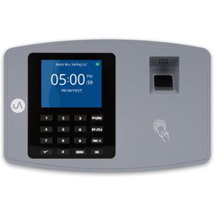 uAttend BN6000 Biometric Time Clock System for Small Business with Cloud-Based Employee Timecards