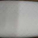 Baby Bassinet Mattress, Breathable, Hypoallergenic, Premium Foam, Non-Toxic, Oval Shaped with Removal Waterproof Cover,15" x 30" x 2'', White