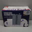 JOLLY CHEF 200 Pack 10 oz Gold Plastic Cups Elegant Gold Rimmed Disposable Cups Heavy-Duty Party Cups for Wedding, Thanksgiving, Christmas Parties