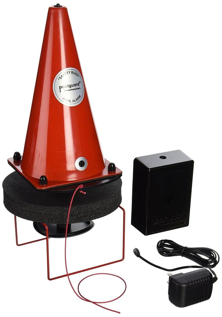 PoolGuard PGRM-SB Safety Buoy Above Ground Pool Alarm, Red