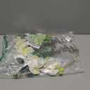 Ramadan Mubarak Wreaths Decorations, Artificial White Phalaenopsis Metal Hoop Floral Wreath, Eid Mubarak Garland Decor, for Farmhouse Door Wall Window Indoors Outdoor