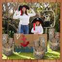 4 Sets Pirate Nautical Party Decoration Imitation Wooden Piling Paper Boxes Fishing Net Starfish for Under The Sea Birthday Ocean and Beach Theme Party Favors Adventure Birthday Photo Booth Props (4)