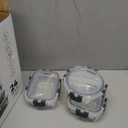 FineDine 24 Piece Premium Borosilicate Glass Meal Prep Containers Glass - Airtight Food Storage Containers with Lids, Hinged Locking Lid, BPA Free, For Meal Prep/Freezer/Oven (Grey)