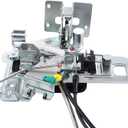 ApplianPar Passenger Side Sliding Door Latch Lock and Handle Cable Assembly for Ford E150 E250 E350 1992-2019
