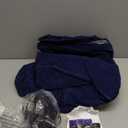 Inflatable Sensory Chair for Kids, Sensory Toys for Autistic Children,60 inches Comfy Chair Sensory Pea pod with Pump - ADHD Chair Provide Sensory Input & Therapeutic Compression - Blue