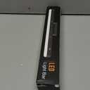 WILLED 3W Dimmable Mirror Lights,3 Colors Adjustable Wall Light with 120 LED,Touch Control,2000mAh Rechargeable Battery Makeup Light, Magnetic Stick Light Bar for Cabinet,Kitchen,Closet,Bedside,Desk