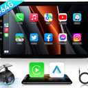 4Core + 64G ROM Car Radio for Nissan Sentra 2013-2017: Upgrade Wireless Carplay Android Auto, 10.1" 1280x800 HD Touchscreen Car Stereo with Backup Camera Mirror Link GPS 5G WiFi Bluetooth FM