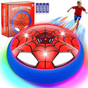 Hover Soccer Ball,Fun Indoor Boys Toys 6-8 Years Old,Cool Stuff Sensory Autism Toddler Party Games Sport Toys with Cool LED Light,Birthday Gifts for Kids Boys Girls Age 3 4 5 6 7 8 9 10 11 12 (Battery)