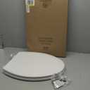 Bemis 1500EC 390 Lift-Off Wood Elongated Toilet Seat, Cotton White (Pack of 1)