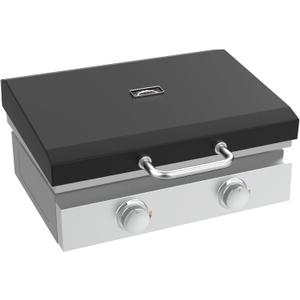 Hard Cover Hood for Blackstone 22" Table Top Griddle 1666 1813 1833 1842 2144 1891 2203 2304 2271 1935 2350 5011Hinged Lid with Temperature Gauge for Pit Boss Camp Chef 22" Flat Top Griddle Grill