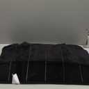 Yimobra Memory Foam Bath Mat, Super Soft Absorbent Bathroom Rug Non Slip, Quick Dry, Machine Washable Floor Carpet for Tub Shower, Home Decor Accessories, 24x17, Black