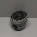 KPNEOL Travel Pillow, 100% Pure Memory Foam Travel Neck Pillow Airplane Neck Support Ergonomic Design for Traveling Suitable for Airplanes,Offices and Cars-Gray