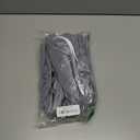 Obstal Fitted Round Table Cloth, Reversible Waterproof Stain Resistant Elastic Stretch Tablecloth, Wipe Clean Table Cover for Outdoor/Indoor Use, Fits Round Tables up to 48" - 56" Diameter, Grey