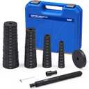 Orion Motor Tech 52-in-1 Custom Bushing Driver Tool Set and Transmission Wheel Axle Bearing Race Seal Installer Remover, Bush Removal Puller Bearing Press Tool Kit