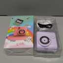 Kids Camera Instant Print, Safe Toddler Camera, HD Digital Cameras 16X Digital Zoom & 32G SD Card, 2.4Screen Instant Print Cameras for Kids, 4 5 6 7 8 9 10 Year Old Girl & Boy Birthday Gifts, Purple