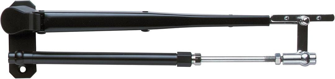 Marinco 33037A Wiper Arm, Deluxe Black Stainless Steel Pantographic, 17"-22" Adjustable