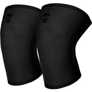 Gymreapers 5MM Knee Sleeves for Weightlifting, Squats, Powerlifting, and Functional Training Compression Knee Support for Men & Women Joint Protection & Recovery Pair (Black, M)
