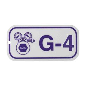Brady 105712 1 1/2" Height x 3" Width, 1.5 inches Plastic (B-401), Purple on White Energy Source Tags (25 Tags)
