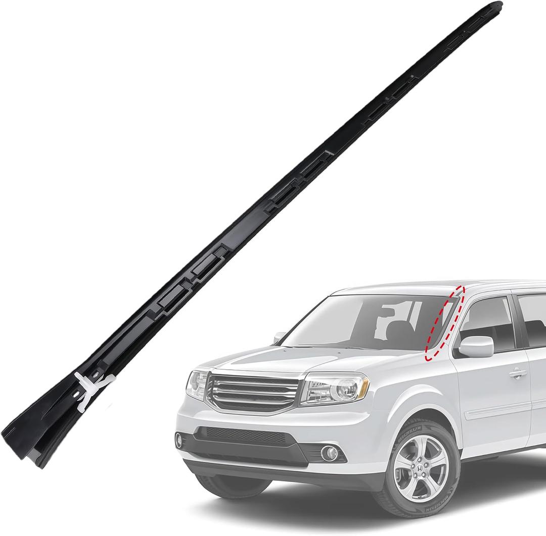 Left A Pillar Driver Side Windshield Trim Molding Compatible with Honda