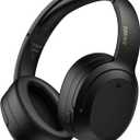 Edifier W820NB Plus Hybrid Active Noise Cancelling Headphones - LDAC Codec - Hi-Res Audio Wireless & Wired - Fast Charge - 49H Playtime - Over Ear Bluetooth V5.2 Headphones- Black