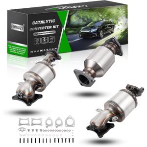 Catalytic Converter Kit Fit Honda Accord 2008-2017 Odyssey 08-2019 Pilot 2009-2022 Acura MDX RLX RL RDX TL TLX TSX ZDX 09-2018 Ridgeline 09-2021 Crosstour 2012-2015 3.5L 3.7L 16658 16643 16447