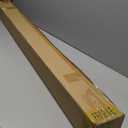 TOWN & COUNTRY LUXE Marbled Sphere Single Indoor Curtain Rod and Finial Set, Natural Marble Stone Look, Easy Install Wall Mount, Matte Black, Adjustable 36-72