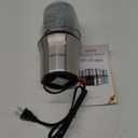 Secura Electric Coffee Grinder and Spice Grinder with 2 Stainless Steel Blades Removable Bowls