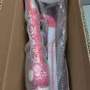 TONBUX Kids Scooter for Age 3-12, Toddler Scooter with 4 Adjustable Heights, Light Up 3-Wheels Scooter, Shock Absorption Design, Lean to Steer, Balance Training Scooter for Kids (Pink)