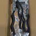 Heavy Duty Garage Hooks - 4 pack Wave Hooks for Shovels, Chairs Tools - Durable 12" Ladder Hanger, Ideal for Garden, Garage, Yard Tool Organization