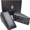 Oiktylr SOT Blocks Chiropractic, Soft & Comfortable Pelvic Blocks Wedges - Enhanced Elastic Support Sponge - Dejarnette Style Pelvic Sacral Blocks, Chiropractor Wedges Blocks for HIPS (Matte Black)