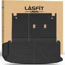 LASFIT Cargo Mat for Toyota Grand Highlander 2026 2025 2024 (Include Hybrid), All Weather TPE Custom Fit Rear Trunk Mat For Grand Highlander Accessories, 2026-2024 Grand Highlander Cargo&Backrest Mats