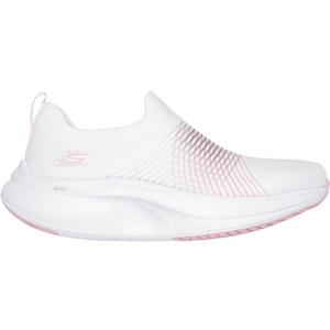 Skechers Womens Go Walk Max Walker Sally (6.5, White/Pink)