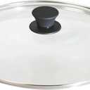 Lodge Round Tempered Glass Lid - Versatile Glass Lid for 12 Inch Skillets, Pans, and Dutch Ovens - Dishwasher Safe and Oven Safe up to 400 - 12 Inch