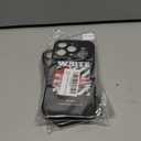 2 x Compatible with iPhone 11 Pro Case for Boys Cool Sports Basketball Shoes Style Phone Cover Soft Silicone Funny Pattern TPU Shockproof Protective Case (5.8 inch) (Black)