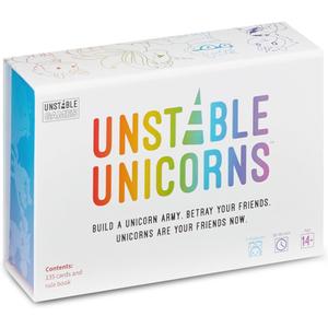 Unstable Games Unstable Unicorns Card Game - Strategy Party Game for 2-8 Players, Ages 8 and Up - Funny Family Game Night Card Game from the Creators of Here to Slay
