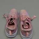 RUNSIDE Girls Tennis Shoes Lightweight Sports Kids Sneakers Lace-up for Running/Walking, Toddler/Little Kid/Big Kid (Gradient Pink) 13