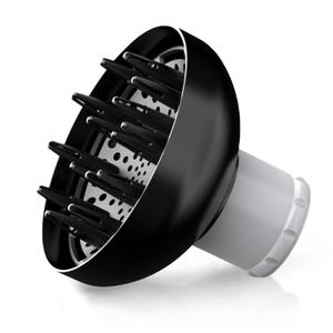 LURA Hair Diffuser For Curly Hair,Diffuser Hair Dryer Attachment,Curly Hair Diffuser,Black Hair Diffuser Attachment For Hair Dryer Nozzles From 1.7 To 2.1