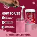 Electrolyte Powder  Cherry Pomegranate Flavor | Sugar-Free Hydration Mix with 6 Key Electrolytes for Energy, Cramp Support & Recovery | Keto, Vegan, Fasting Friendly | Magnesium + Potassium