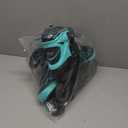 2PM SPORTS Vinal Girls Adjustable Flashing Inline Skates, All Wheels Light Up, Fun Illuminating Skates for Kids Men Adult Women and Boys, 6.5