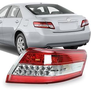 Rear Tail Light Brake Lamp Passenger Right Side Compatible with Toyota Camry 2010-2011 (Submodel: Base, LE, SE, XLE)